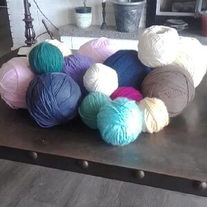 Colorful Yarn Bundle for Creative Projects